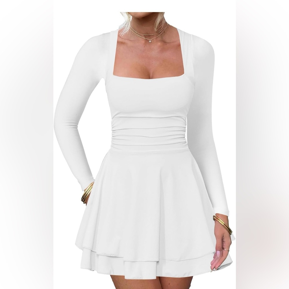 Kaximil Long Sleeve Mini Dress